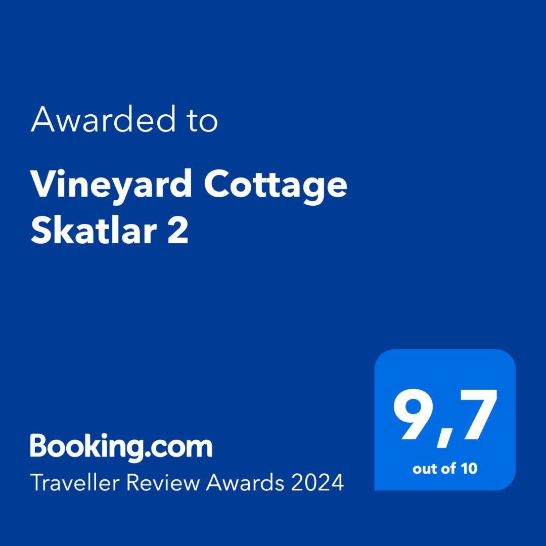 Vineyard Cottage Skatlar 2 Srednje Grcevje Zewnętrze zdjęcie